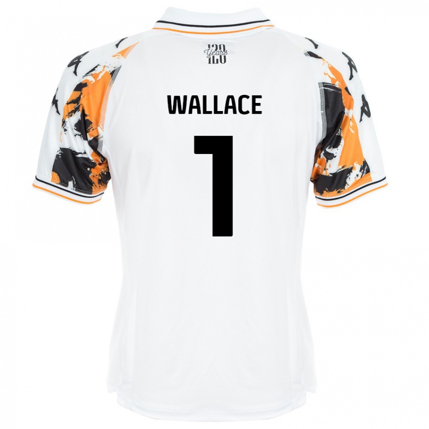 Criança Camisola Abbi Wallace #1 Branco Alternativa 2024/25 Camisa Brasil