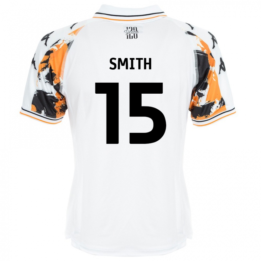 Criança Camisola Suey Smith #15 Branco Alternativa 2024/25 Camisa Brasil