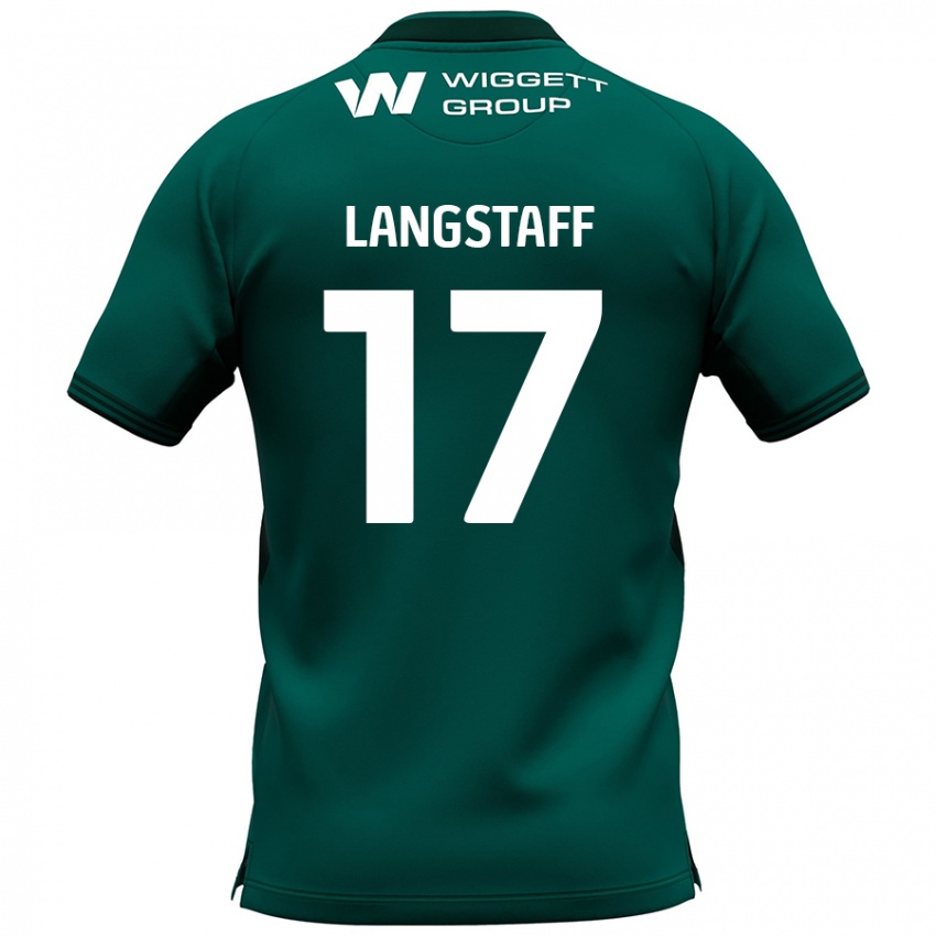 Criança Camisola Macaulay Langstaff #17 Verde Alternativa 2024/25 Camisa Brasil