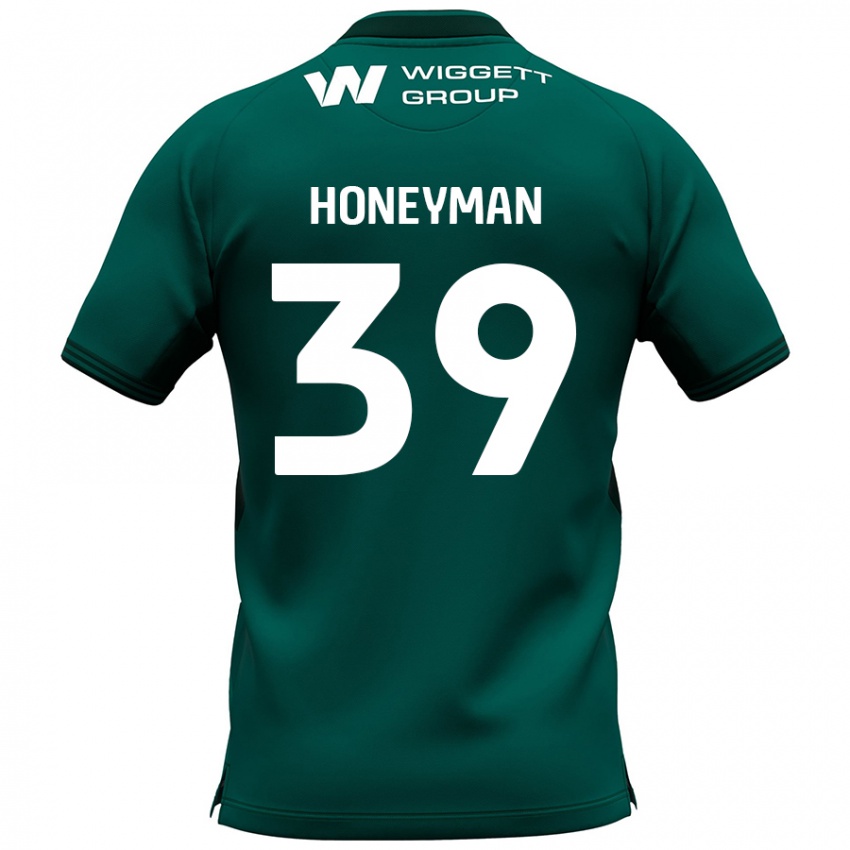 Criança Camisola George Honeyman #39 Verde Alternativa 2024/25 Camisa Brasil