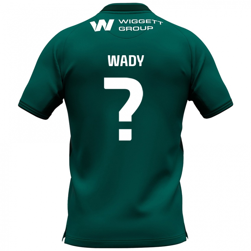 Criança Camisola Ethan Wady #0 Verde Alternativa 2024/25 Camisa Brasil