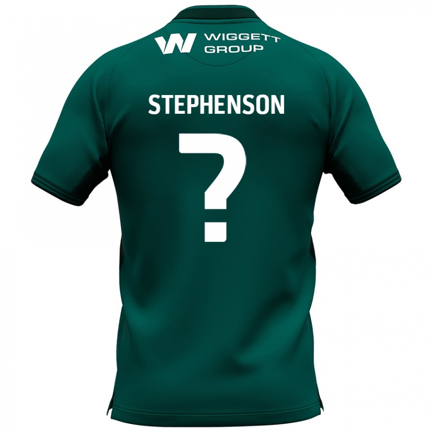 Criança Camisola Joshua Stephenson #0 Verde Alternativa 2024/25 Camisa Brasil