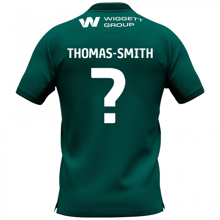 Criança Camisola Jaydon Thomas-Smith #0 Verde Alternativa 2024/25 Camisa Brasil