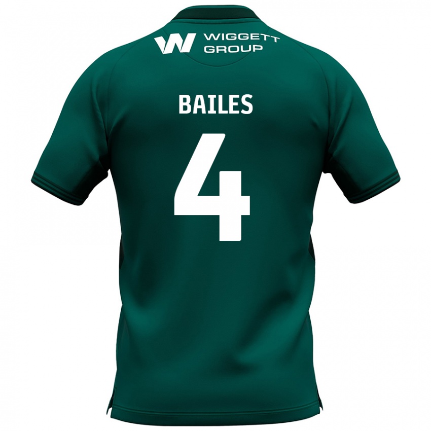 Criança Camisola Freya Bailes #4 Verde Alternativa 2024/25 Camisa Brasil