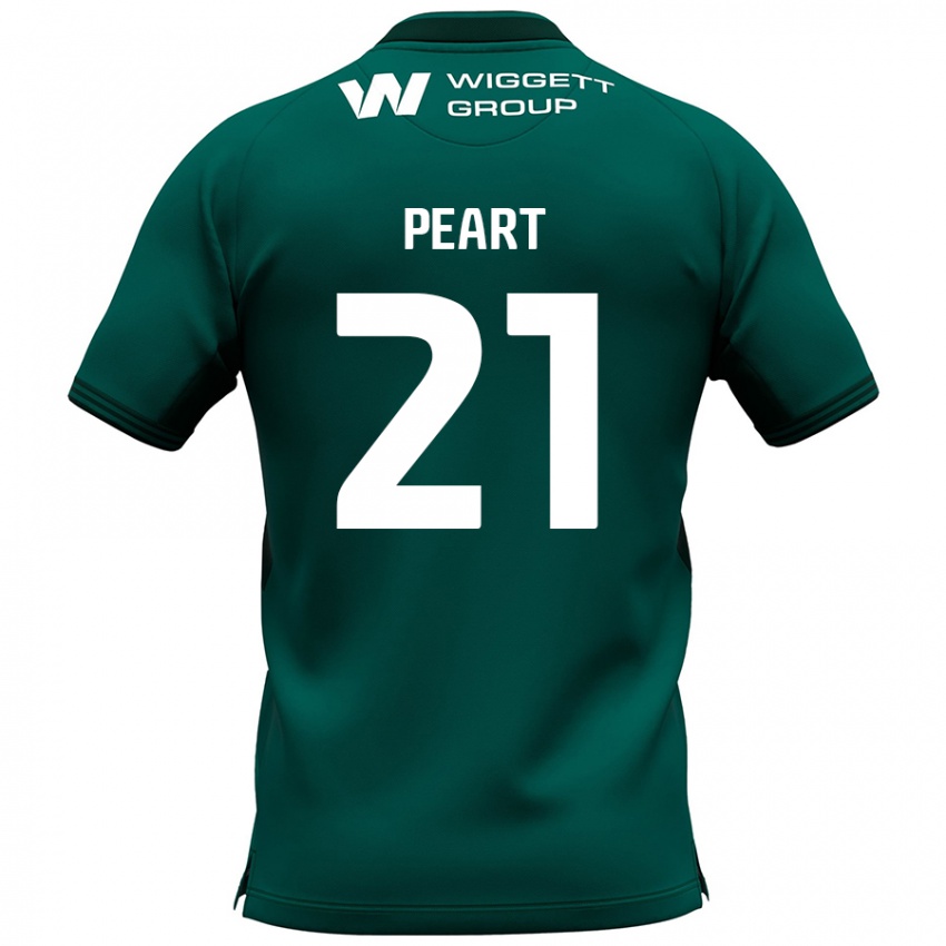 Criança Camisola Kalani Peart #21 Verde Alternativa 2024/25 Camisa Brasil