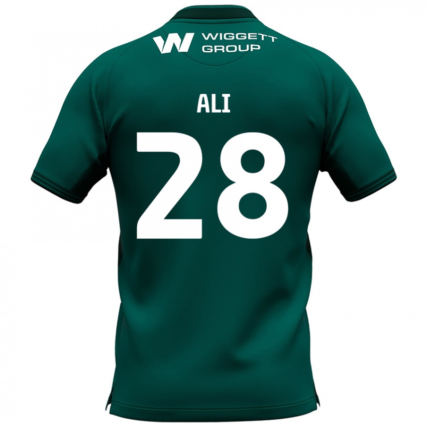 Criança Camisola Francesca Ali #28 Verde Alternativa 2024/25 Camisa Brasil