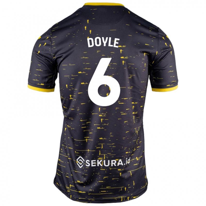 Criança Camisola Callum Doyle #6 Amarelo Preto Alternativa 2024/25 Camisa Brasil