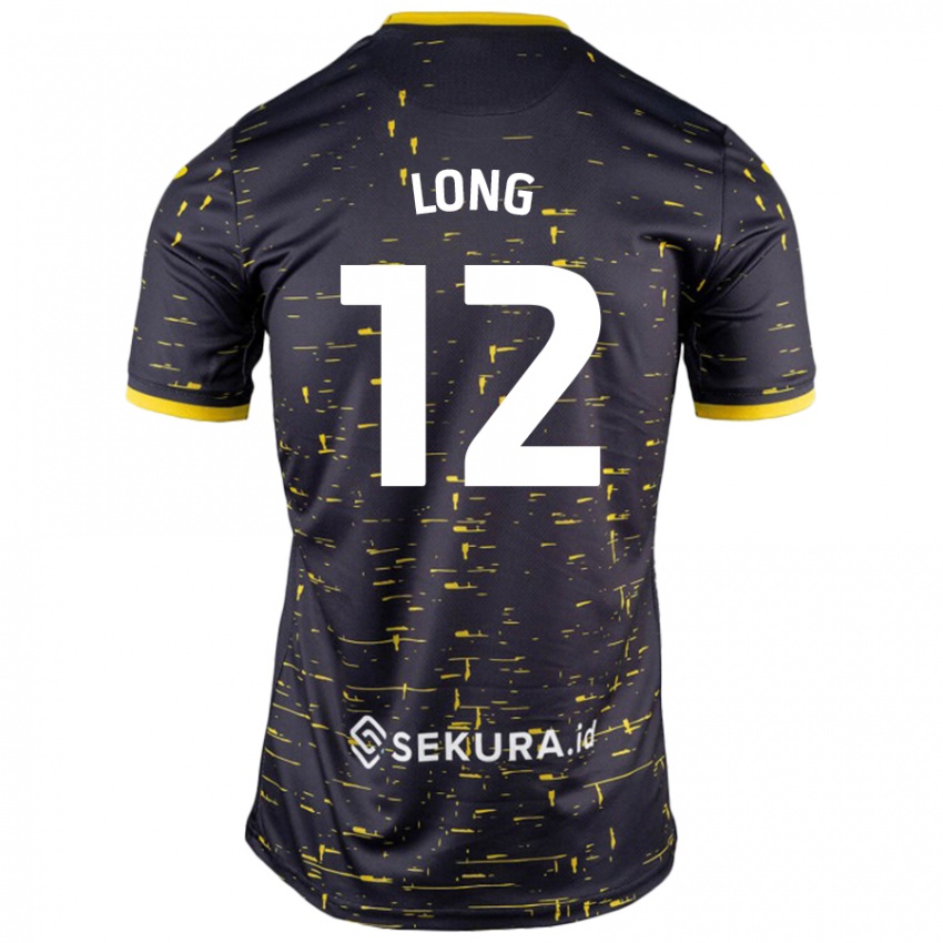 Criança Camisola George Long #12 Amarelo Preto Alternativa 2024/25 Camisa Brasil