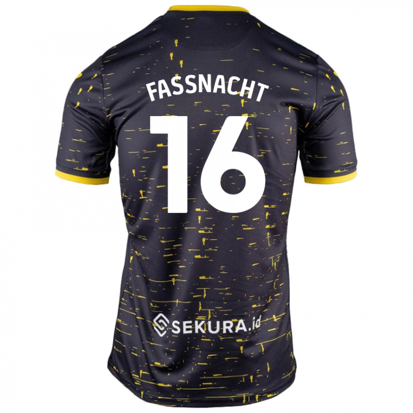 Criança Camisola Christian Fassnacht #16 Amarelo Preto Alternativa 2024/25 Camisa Brasil