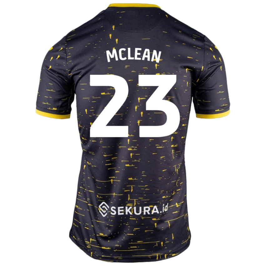 Criança Camisola Kenny Mclean #23 Amarelo Preto Alternativa 2024/25 Camisa Brasil