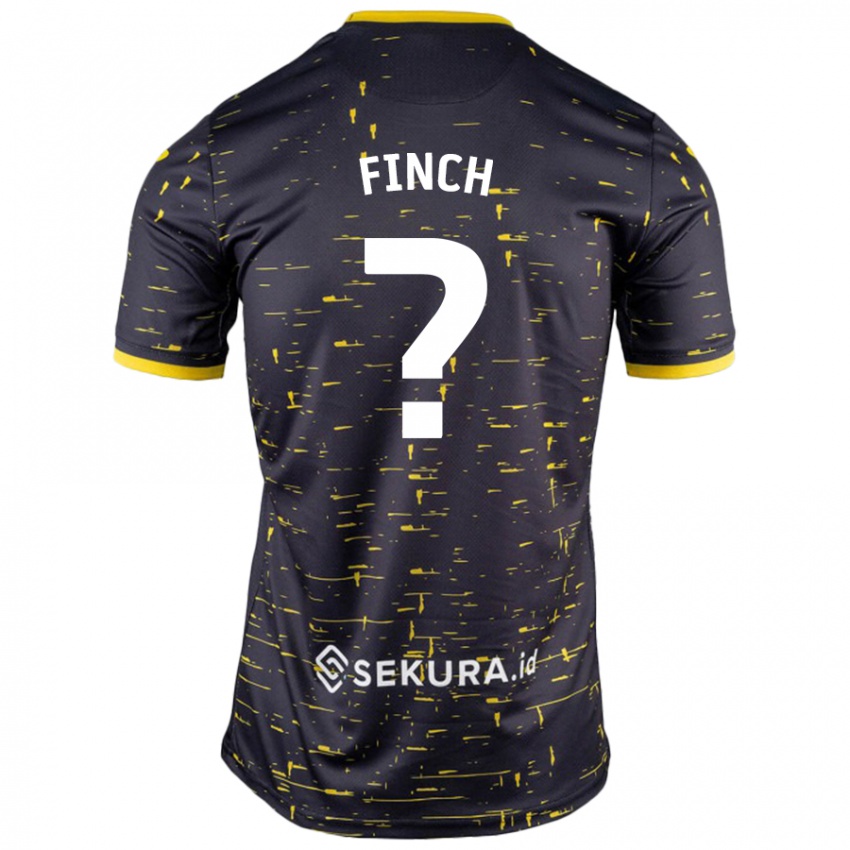 Criança Camisola Tom Finch #0 Amarelo Preto Alternativa 2024/25 Camisa Brasil