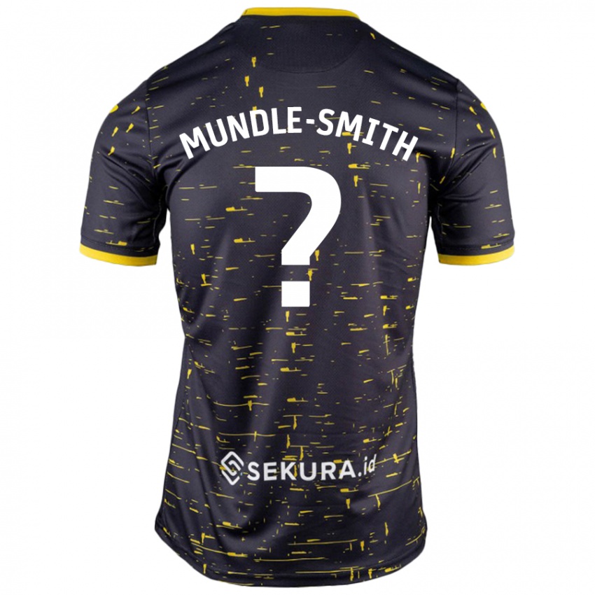 Criança Camisola Errol Mundle-Smith #0 Amarelo Preto Alternativa 2024/25 Camisa Brasil