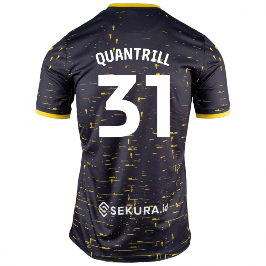 Criança Camisola Sarah Quantrill #31 Amarelo Preto Alternativa 2024/25 Camisa Brasil