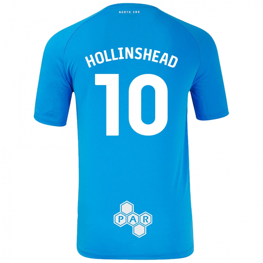 Criança Camisola Emily Hollinshead #10 Céu Azul Alternativa 2024/25 Camisa Brasil