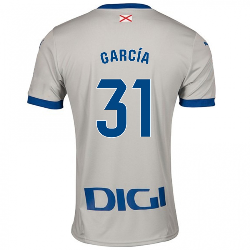 Criança Camisola Gaizka García #31 Cinza Leve Alternativa 2024/25 Camisa Brasil