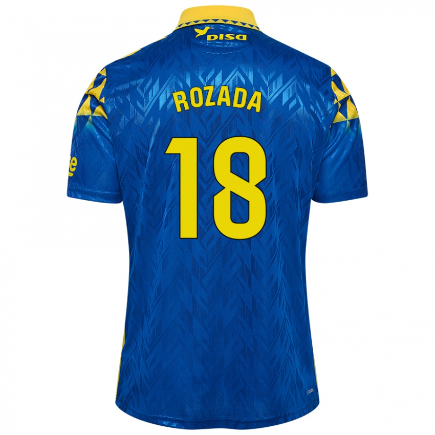 Criança Camisola Viti Rozada #18 Amarelo Azul Alternativa 2024/25 Camisa Brasil