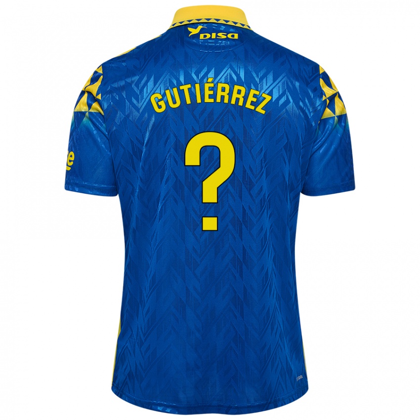 Criança Camisola Marco Gutiérrez #0 Amarelo Azul Alternativa 2024/25 Camisa Brasil