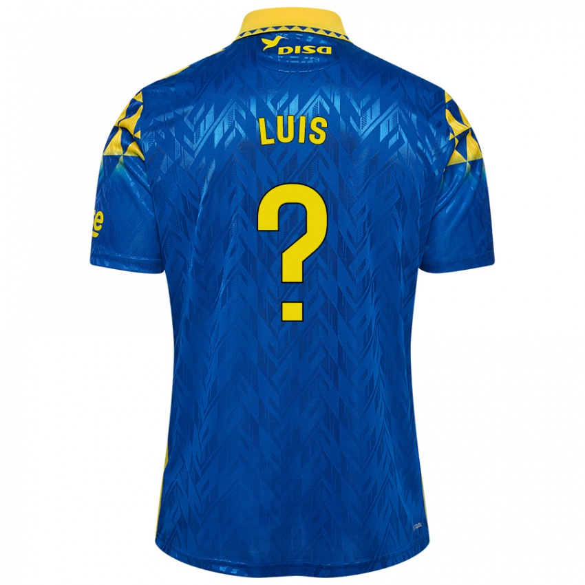 Criança Camisola Ryan Luis #0 Amarelo Azul Alternativa 2024/25 Camisa Brasil