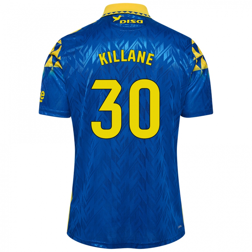 Criança Camisola Álvaro Killane #30 Amarelo Azul Alternativa 2024/25 Camisa Brasil