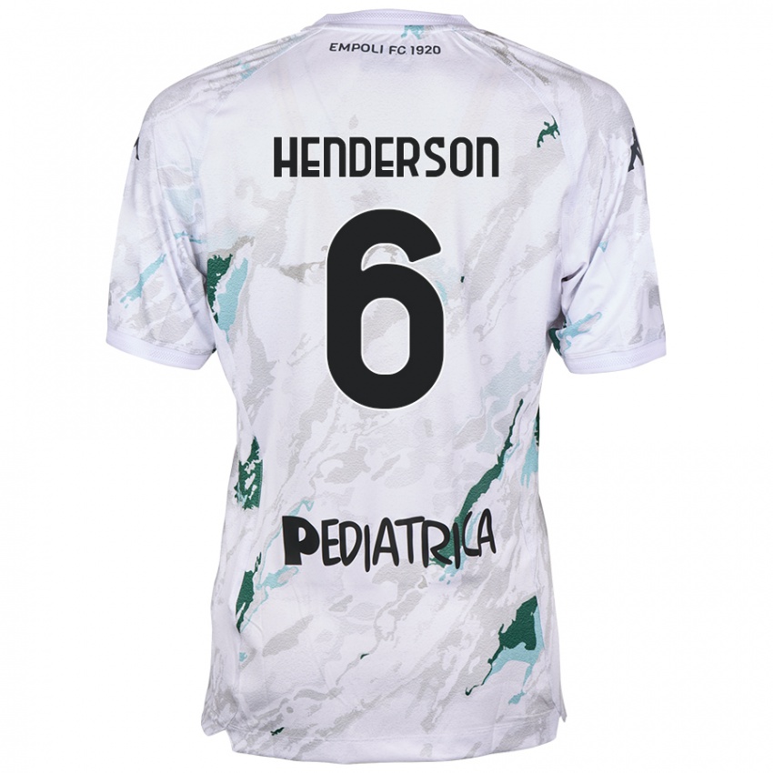 Criança Camisola Liam Henderson #6 Cinzento Alternativa 2024/25 Camisa Brasil