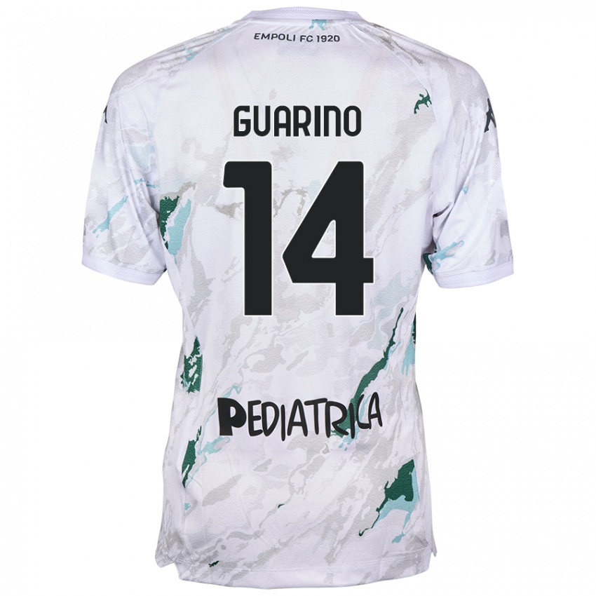 Criança Camisola Gabriele Guarino #14 Cinzento Alternativa 2024/25 Camisa Brasil