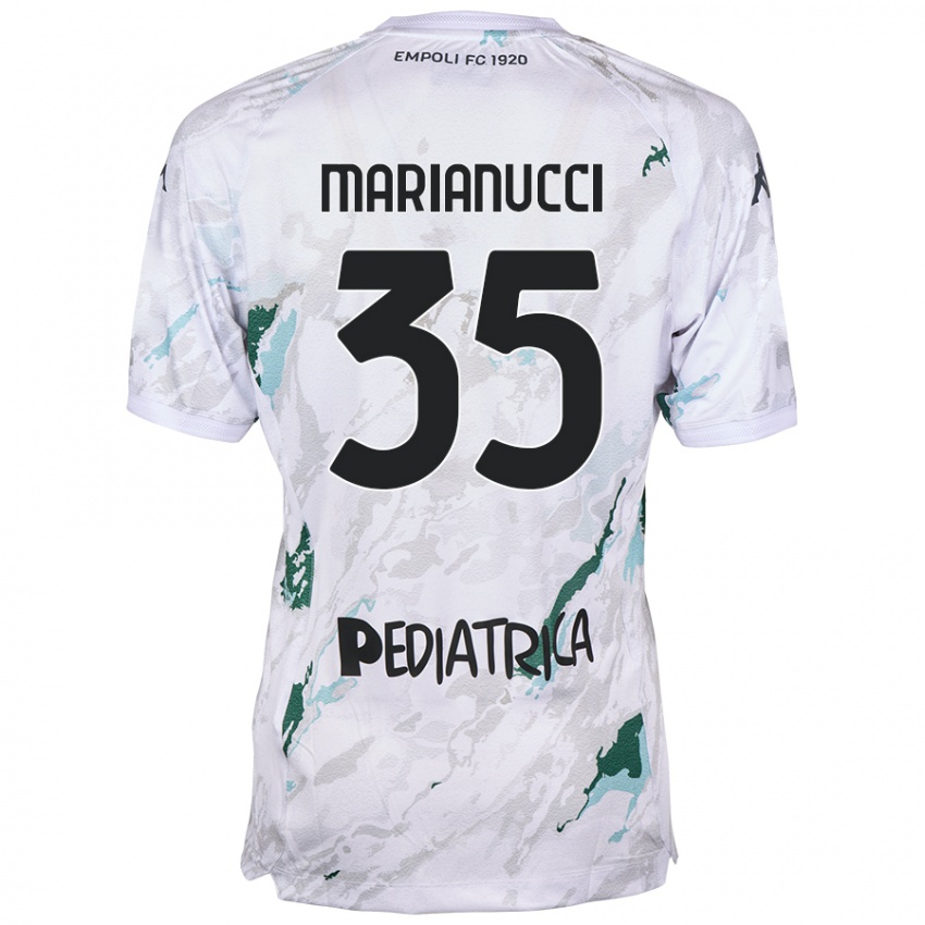 Criança Camisola Luca Marianucci #35 Cinzento Alternativa 2024/25 Camisa Brasil