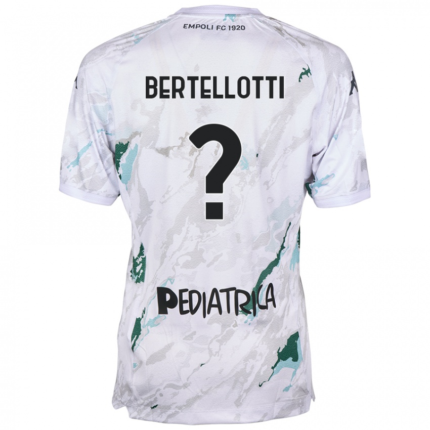 Criança Camisola Giacomo Bertellotti #0 Cinzento Alternativa 2024/25 Camisa Brasil