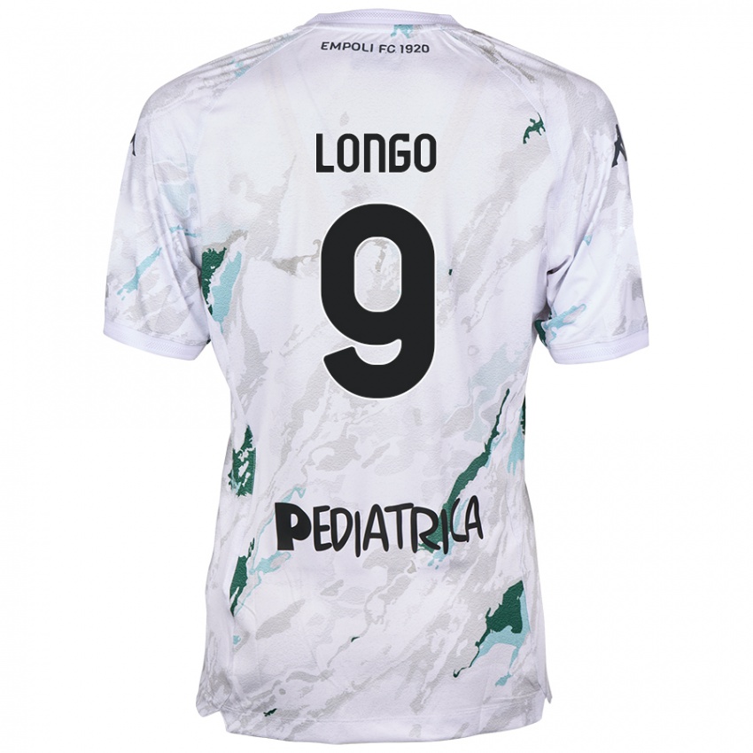 Criança Camisola Mattia Longo #9 Cinzento Alternativa 2024/25 Camisa Brasil