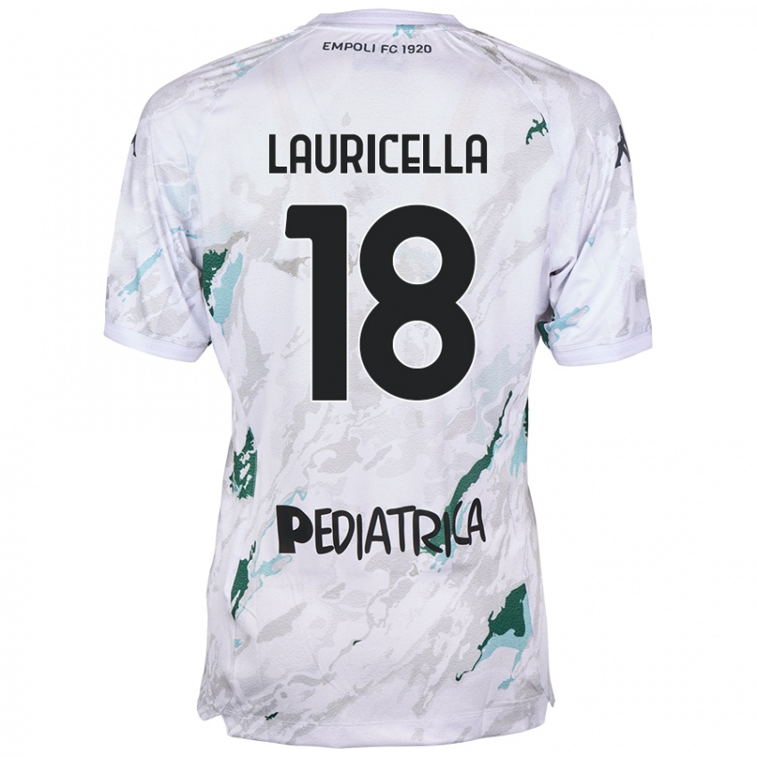 Criança Camisola Giovanni Lauricella #18 Cinzento Alternativa 2024/25 Camisa Brasil