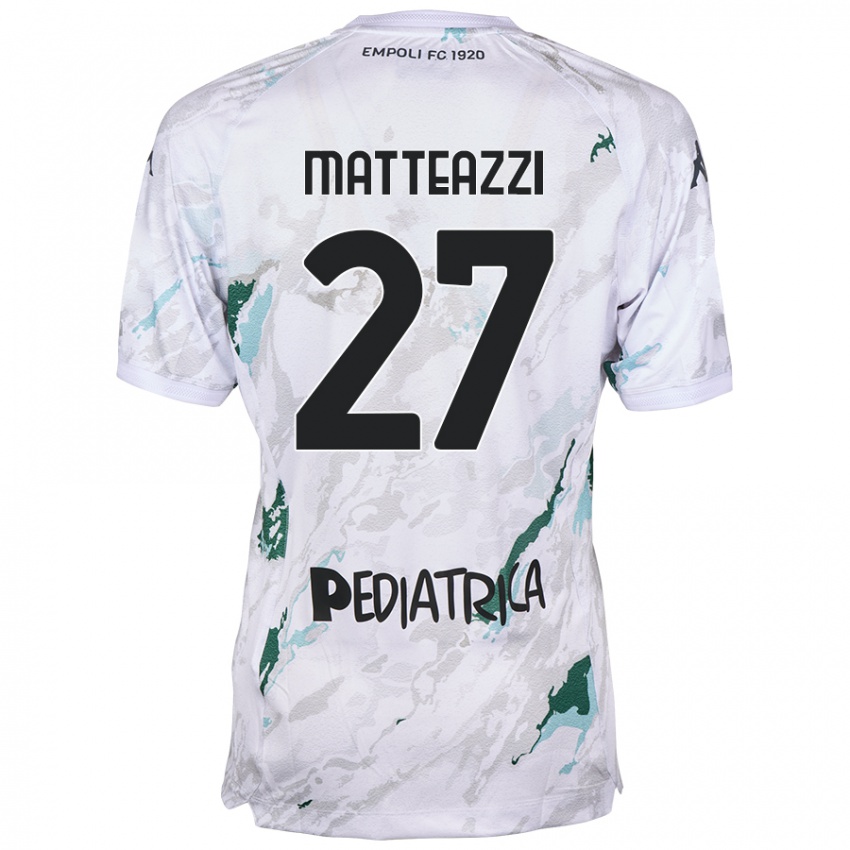 Criança Camisola Ernesto Matteazzi #27 Cinzento Alternativa 2024/25 Camisa Brasil