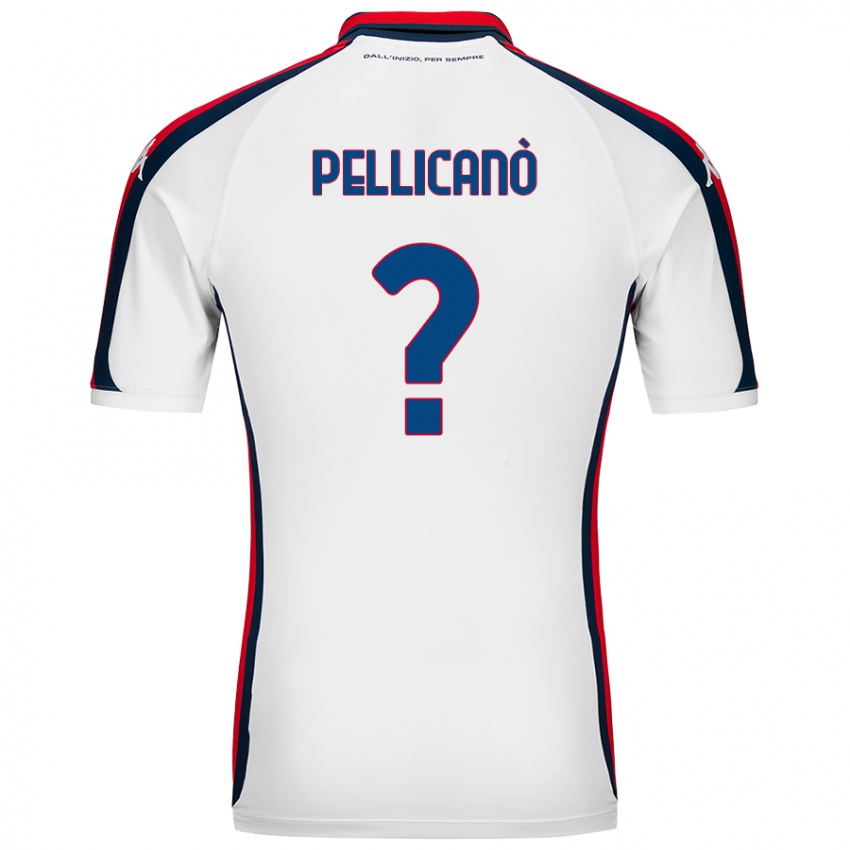 Criança Camisola Antonino Pellicanò #0 Branco Alternativa 2024/25 Camisa Brasil