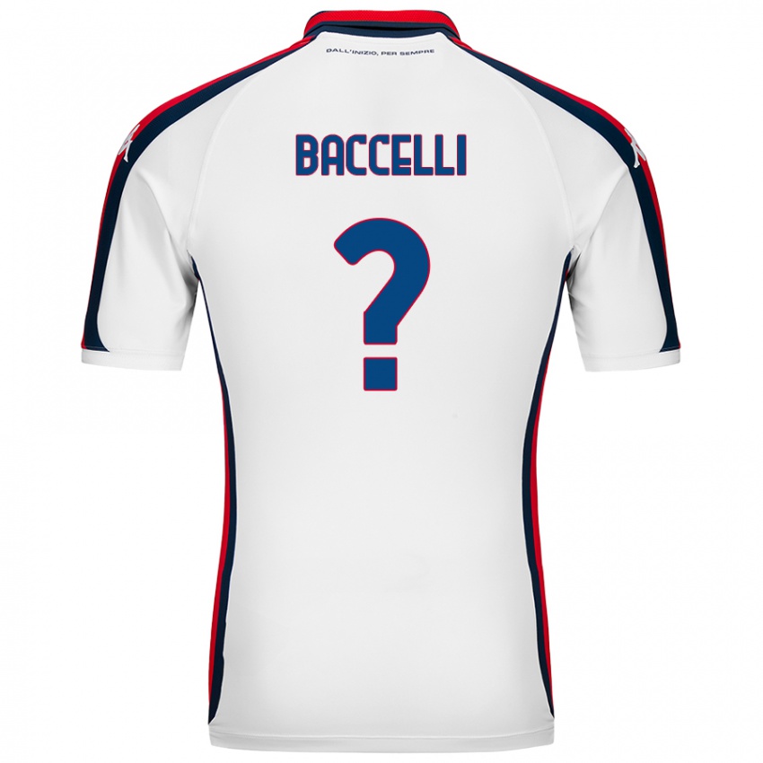 Criança Camisola Pietro Baccelli #0 Branco Alternativa 2024/25 Camisa Brasil