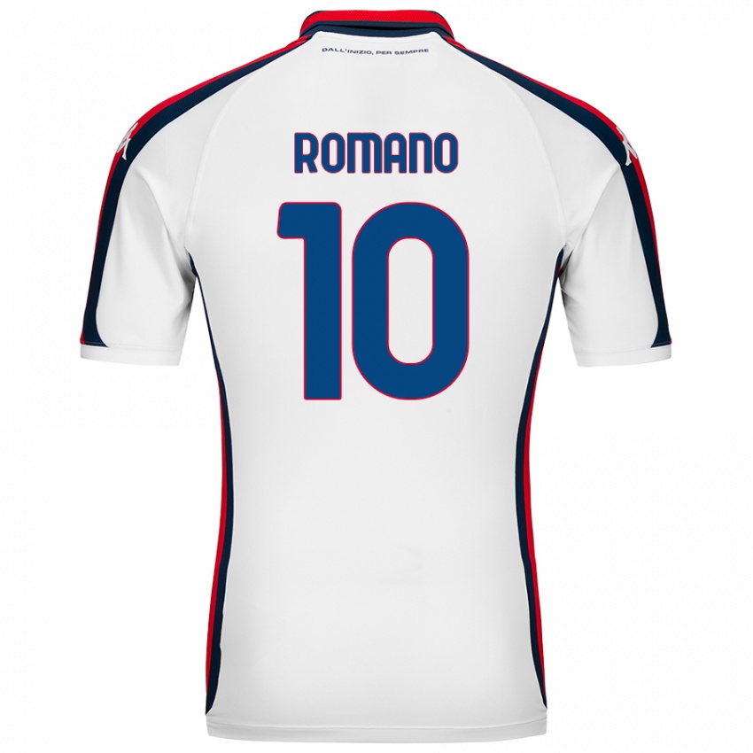 Criança Camisola Marco Romano #10 Branco Alternativa 2024/25 Camisa Brasil