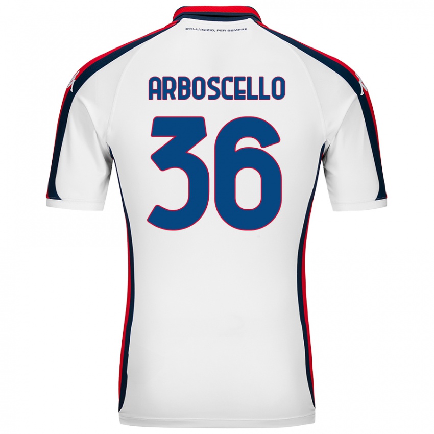 Criança Camisola Riccardo Arboscello #36 Branco Alternativa 2024/25 Camisa Brasil