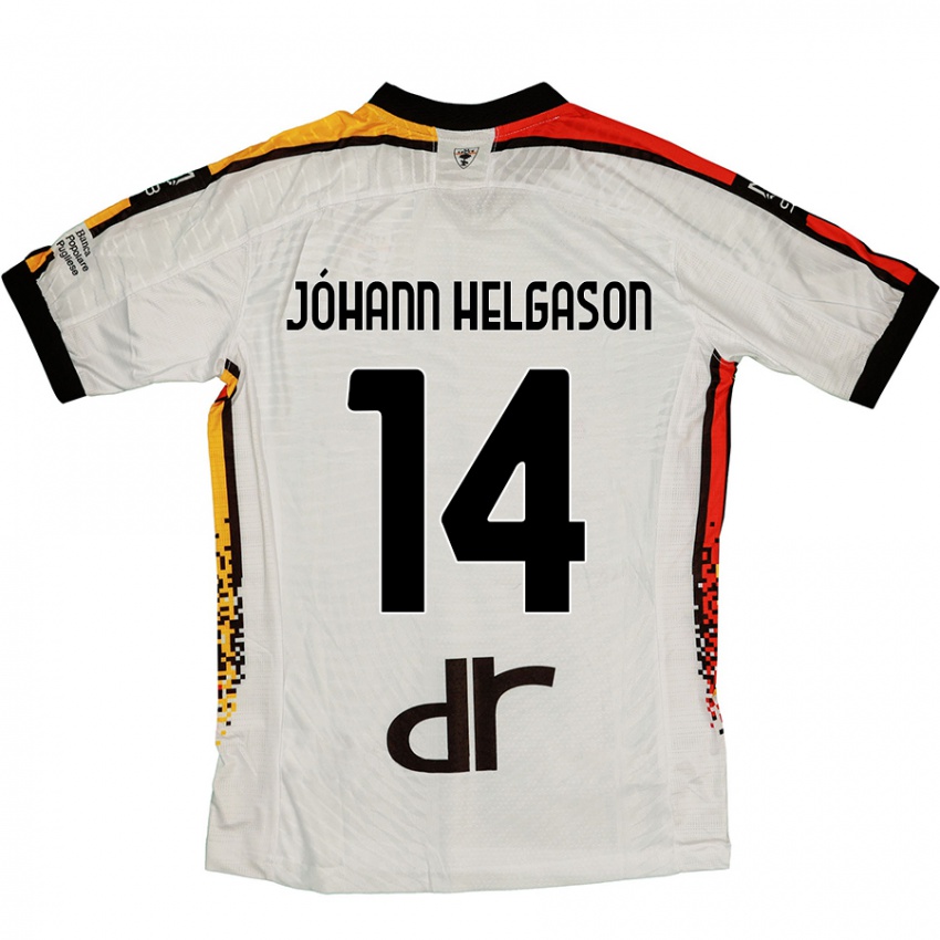 Criança Camisola Thórir Jóhann Helgason #14 Preto Branco Alternativa 2024/25 Camisa Brasil