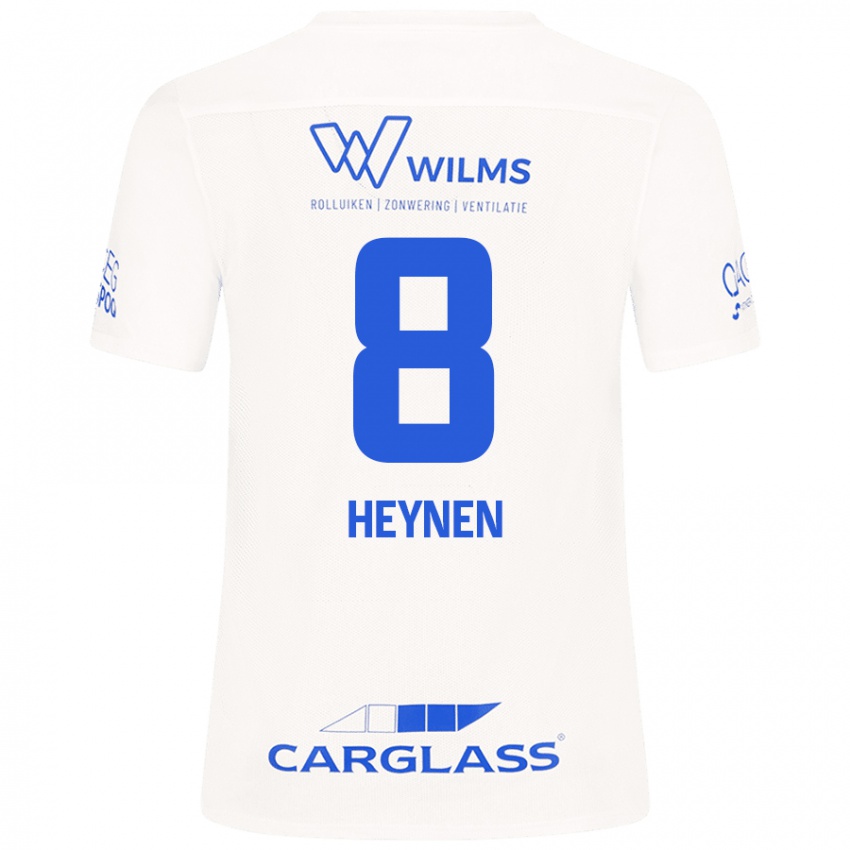 Criança Camisola Bryan Heynen #8 Branco Alternativa 2024/25 Camisa Brasil