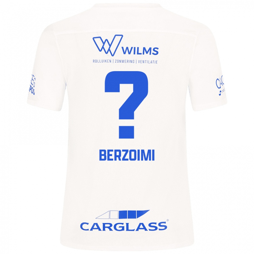 Criança Camisola Mohamed Berzoimi #0 Branco Alternativa 2024/25 Camisa Brasil