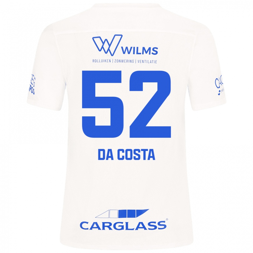 Criança Camisola Wilson Da Costa #52 Branco Alternativa 2024/25 Camisa Brasil