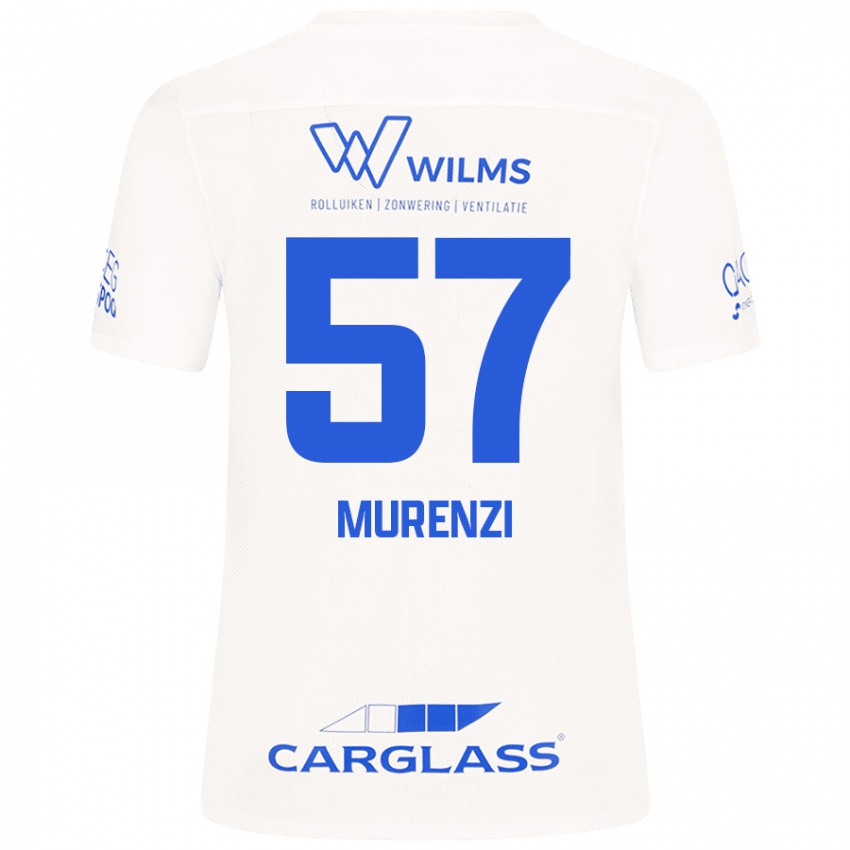 Criança Camisola Aaron Murenzi #57 Branco Alternativa 2024/25 Camisa Brasil