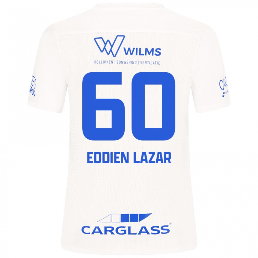 Criança Camisola Saif Eddien Lazar #60 Branco Alternativa 2024/25 Camisa Brasil