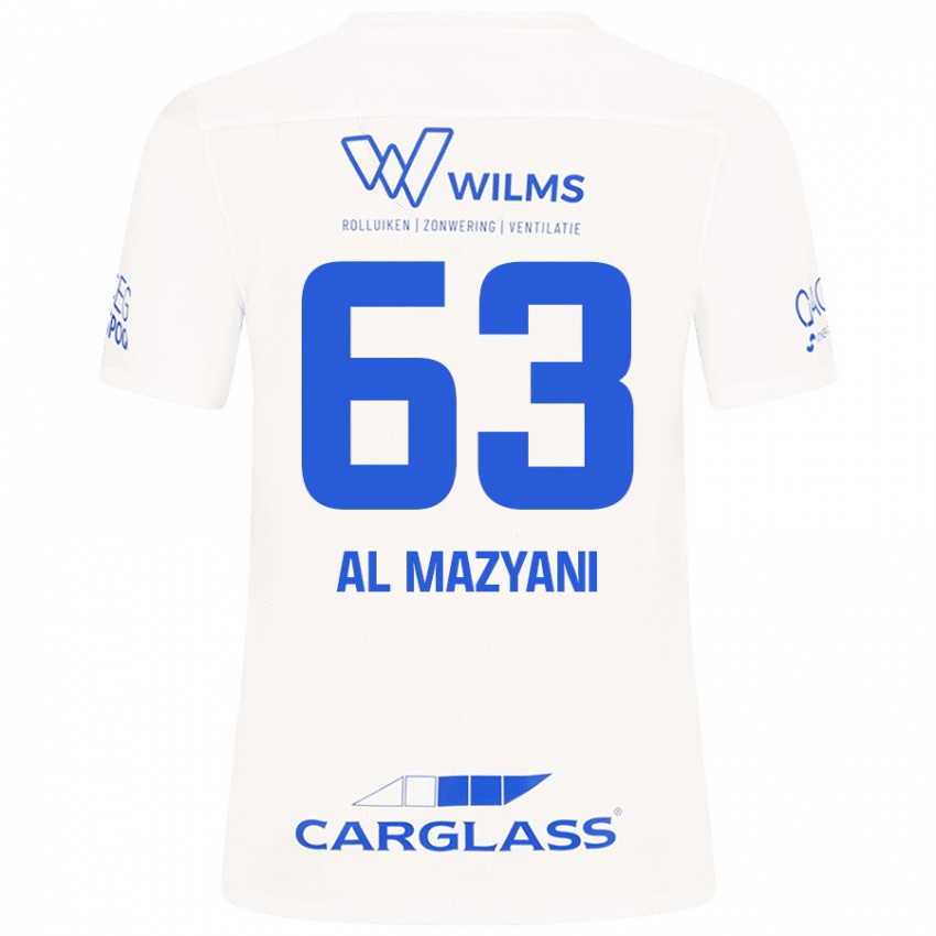 Criança Camisola Faissal Al Mazyani #63 Branco Alternativa 2024/25 Camisa Brasil