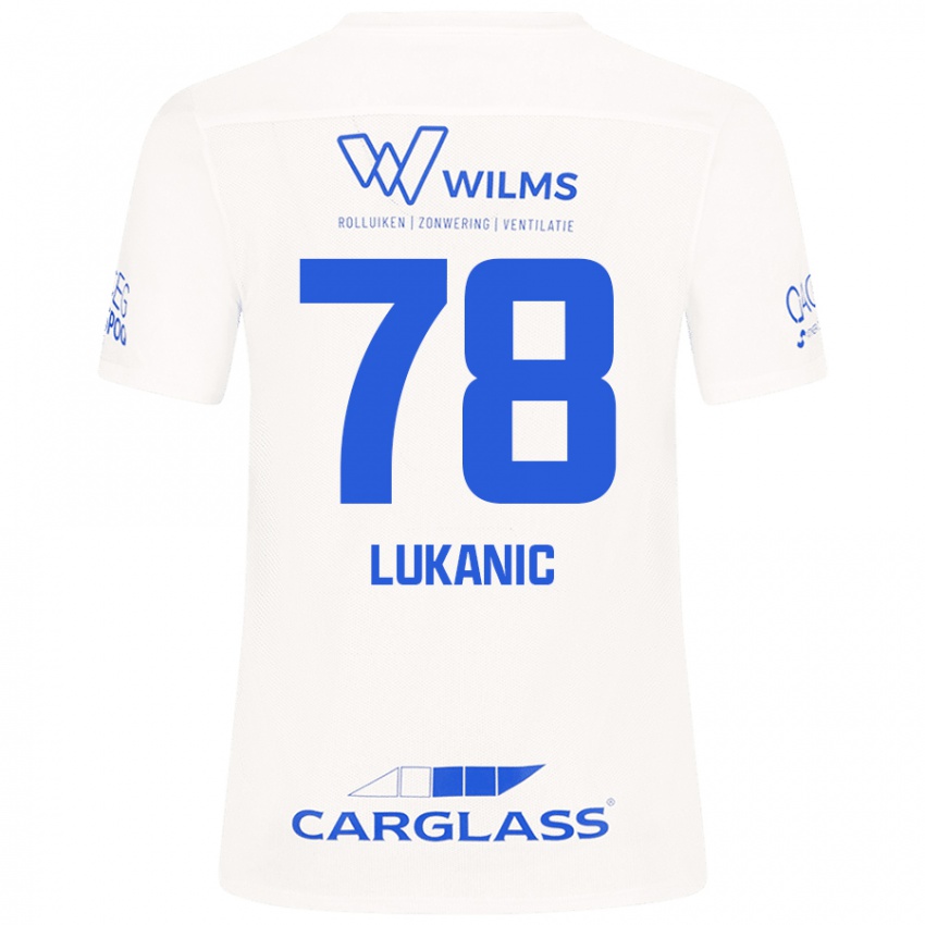 Criança Camisola Luka Lukanic #78 Branco Alternativa 2024/25 Camisa Brasil