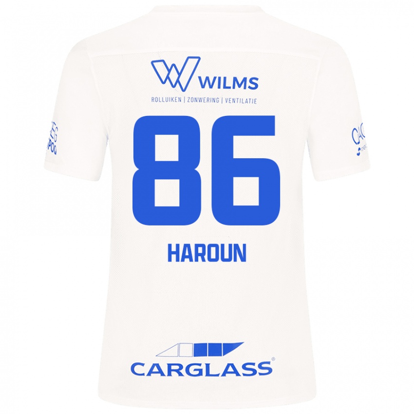 Criança Camisola Kenan Haroun #86 Branco Alternativa 2024/25 Camisa Brasil