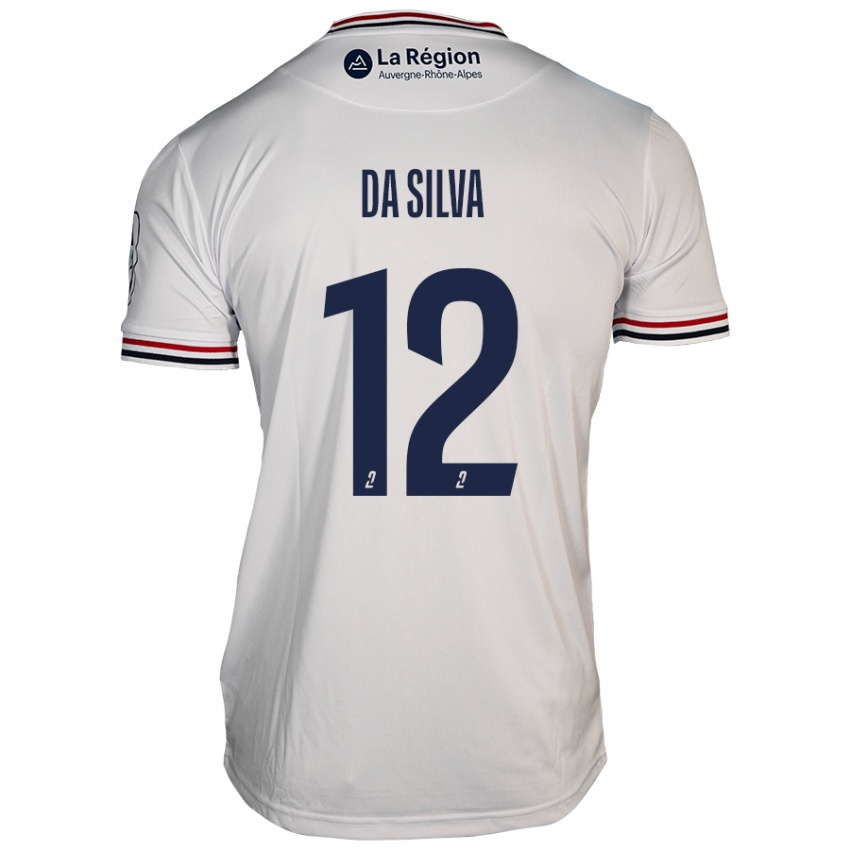 Criança Camisola Damien Da Silva #12 Branco Alternativa 2024/25 Camisa Brasil