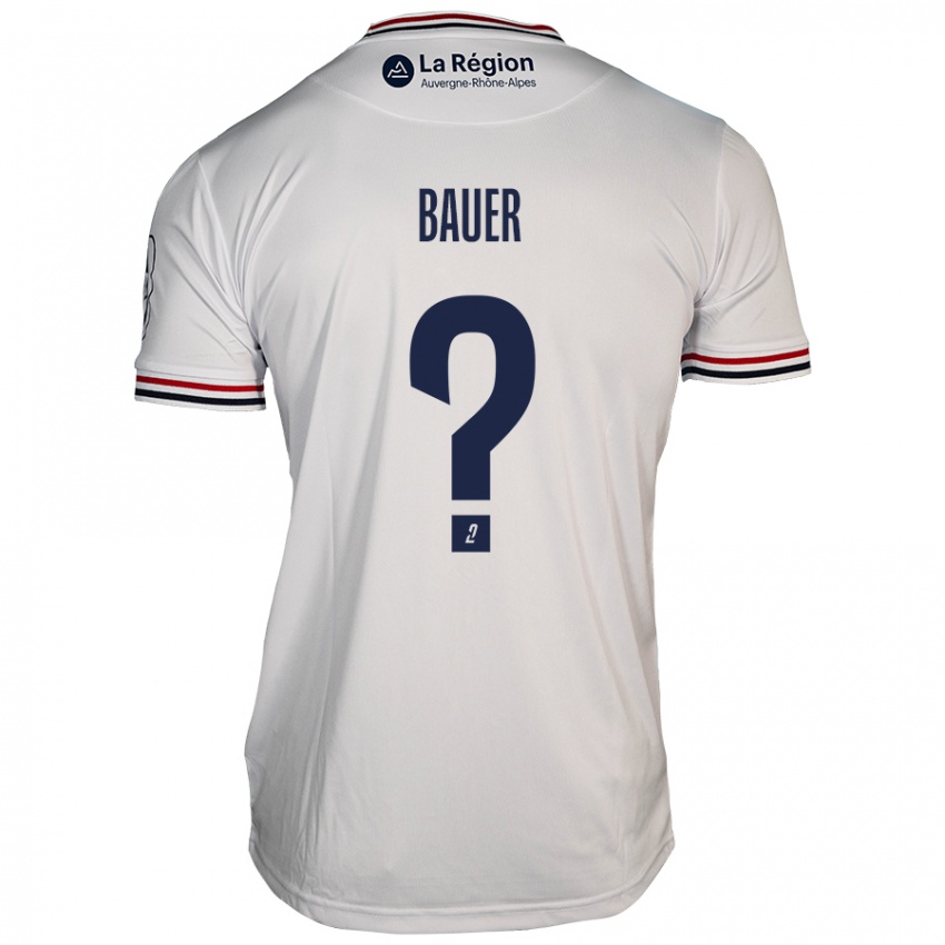 Criança Camisola Hugo Bauer #0 Branco Alternativa 2024/25 Camisa Brasil