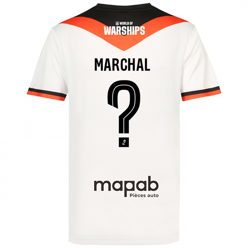 Criança Camisola Noam Marchal #0 Branco Alternativa 2024/25 Camisa Brasil