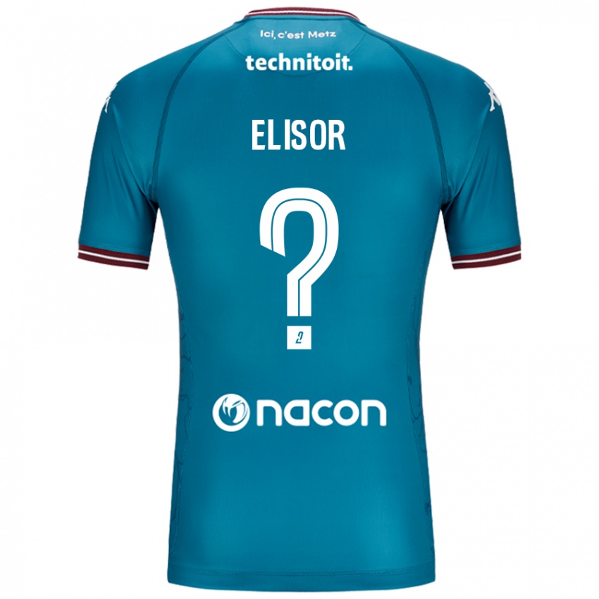 Criança Camisola Simon Elisor #0 Petrolo Bleu Alternativa 2024/25 Camisa Brasil