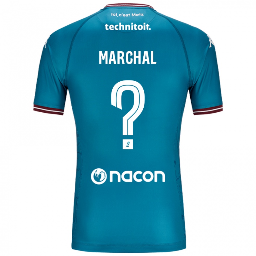 Criança Camisola Adam Marchal #0 Petrolo Bleu Alternativa 2024/25 Camisa Brasil