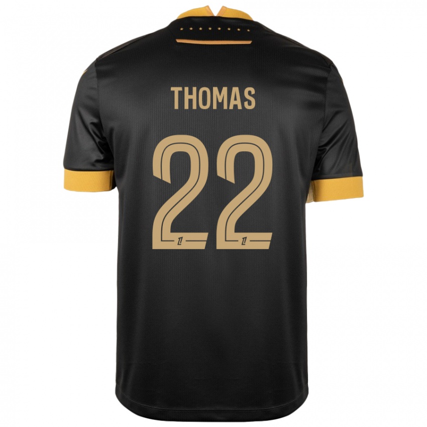 Criança Camisola Sorba Thomas #22 Castanho Preto Alternativa 2024/25 Camisa Brasil