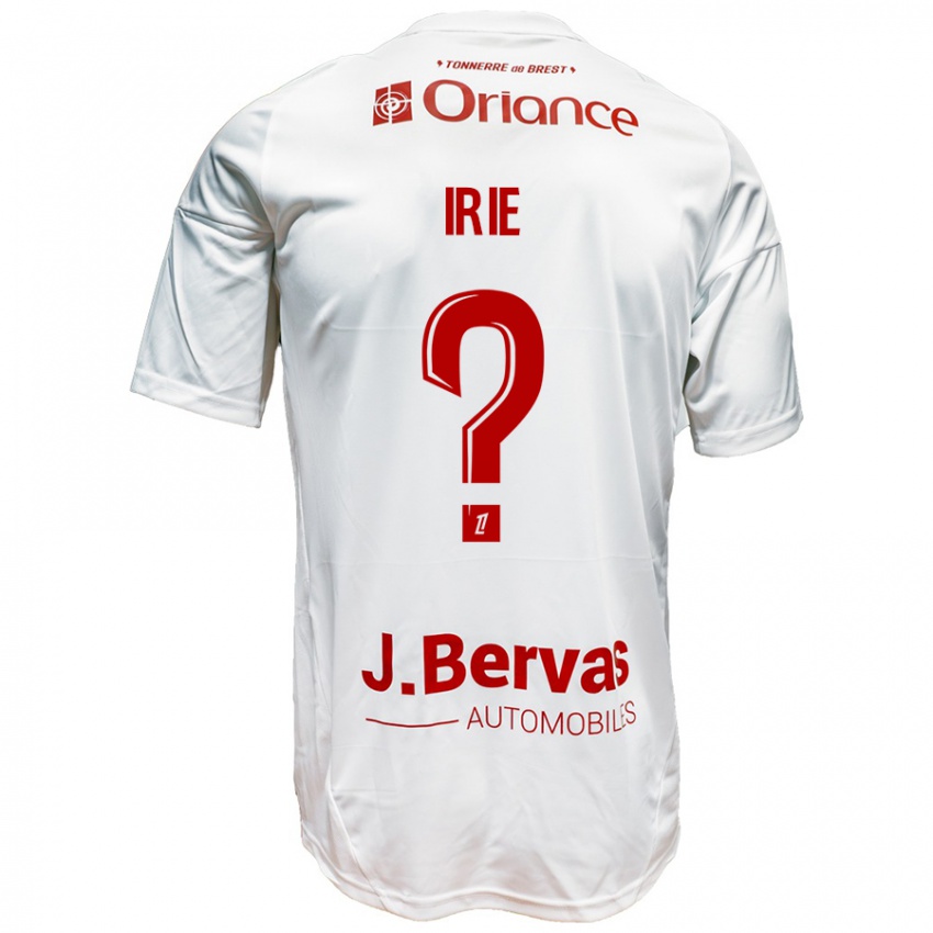 Criança Camisola Paris Irie #0 Vermelho Branco Alternativa 2024/25 Camisa Brasil